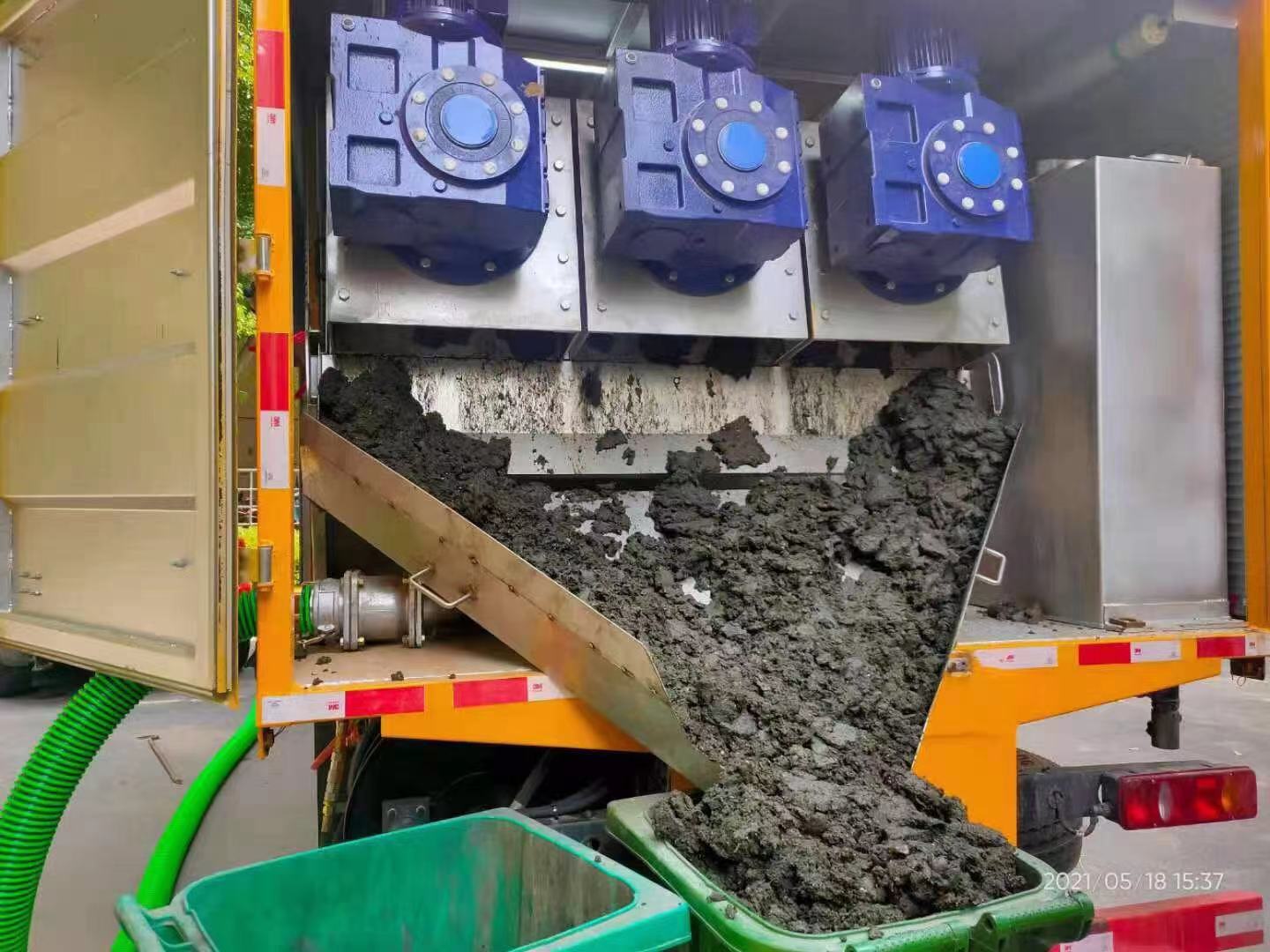 哈尔滨化粪池清掏城市维护站-泥浆净化干湿分离处理